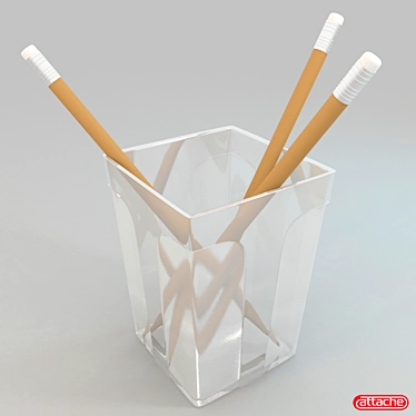 Elegant Pencil Organizer 3D model image 1 