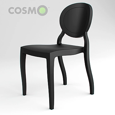 Stackable Cafe/Dining Chair 3D model image 1 