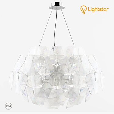 Sleek Adjustable Lightstar Art 3D model image 1 