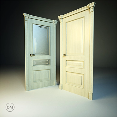 Barcelona Alexandria Doors 3D model image 1 