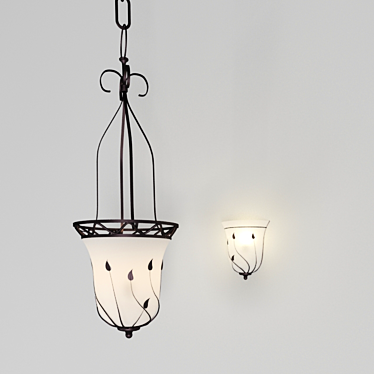 Elegant KOLARZ SAN DANIELE Lighting 3D model image 1 