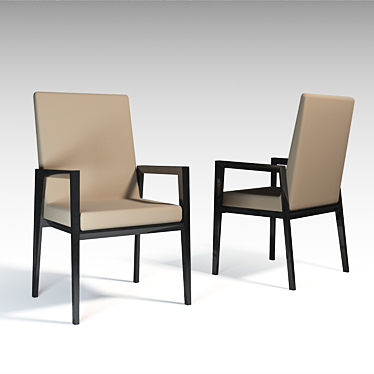 Modern Calligaris Bess Chair 3D model image 1 