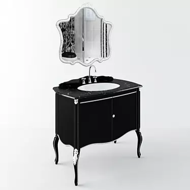 Title: Elegant Vanity Unit by Bianchini & Capponi 3D model image 1 