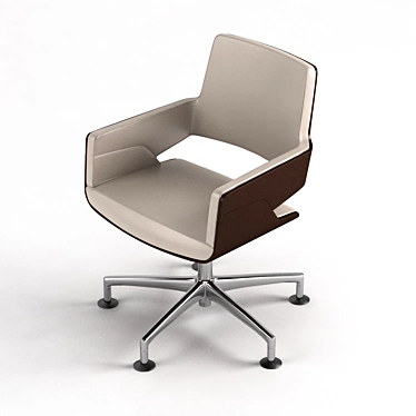 Modern Thonet Chair: S845D 3D model image 1 