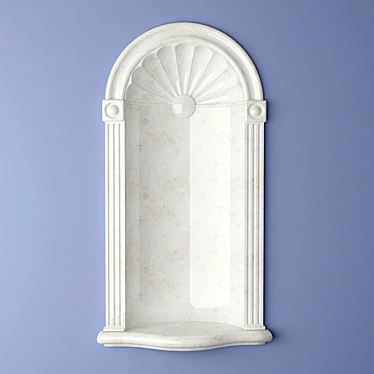 Replica Cresent Wall Niche 3D model image 1 