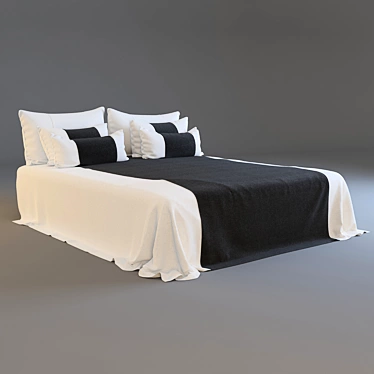 Kelly Hoppen Inspired Linens 3D model image 1 