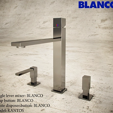  Premium Single Lever Mixer: BLANCO KANTOS 3D model image 1 