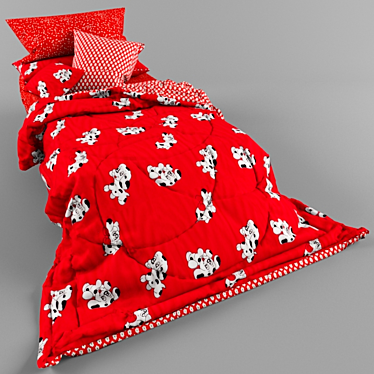 Comfort Dream Bed 3D model image 1 