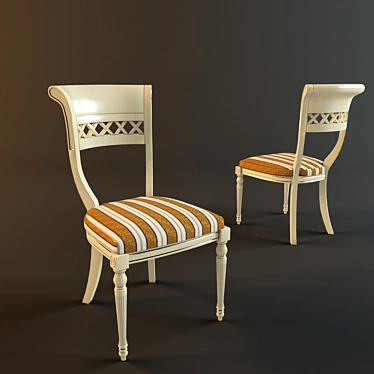 Verona SN3 Chair: Sleek and Stylish Seating 3D model image 1 