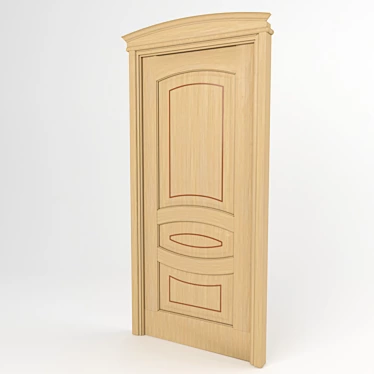 Classic wooden door