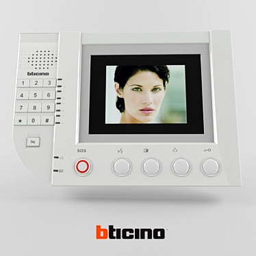 BTicino Video Intercom: Clear Communication 3D model image 1 