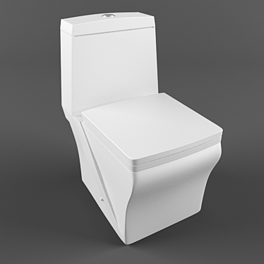 Granada Toilet: Luxurious, Elegant, and Functional 3D model image 1 