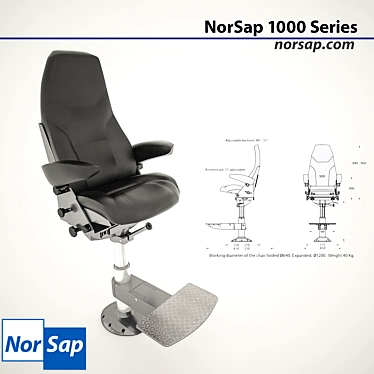 Elevate Your Comfort: NorSap 1000 3D model image 1 