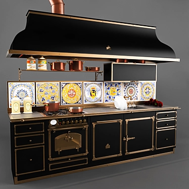 Royal Felix GTO290R Cooker 3D model image 1 