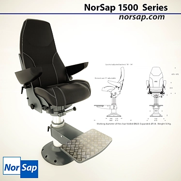 NorSap 1500 Series: Texture-Enhanced Mapping 3D model image 1 