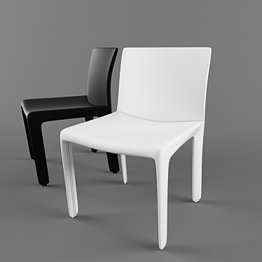 Modern TESS Chair: Cattelan Italia 3D model image 1 