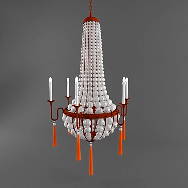 Timeless Elegance Chandelier 3D model image 1 