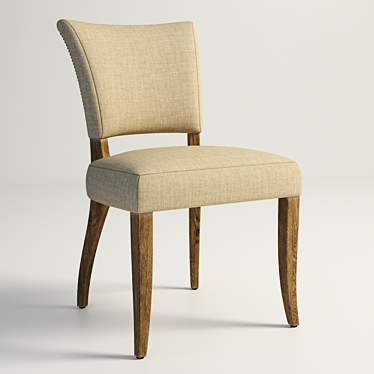 Elegant Beatrice Chair | Gramercy Home 3D model image 1 