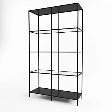 VITSHE Shelving: Stylish, Spacious & Elegant 3D model image 1 