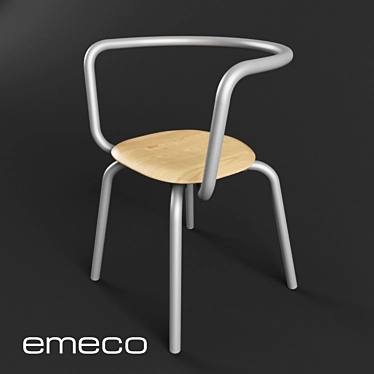 Emeco Parrish Art Museum Chair 3D model image 1 