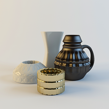 Elegant Décor9: The Perfect Touch 3D model image 1 