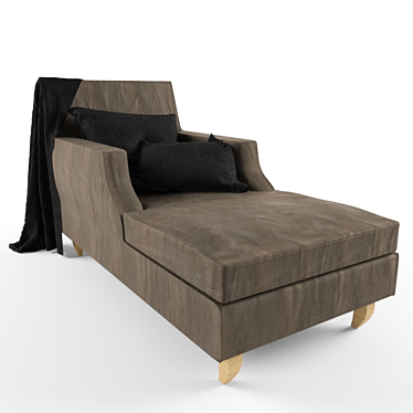 Elegant Meridienne: Modern Comfort! 3D model image 1 