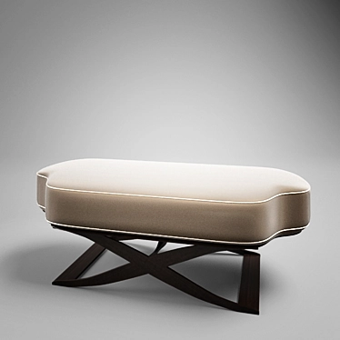 Elegant Versailles Bench 3D model image 1 