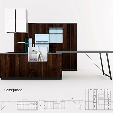 Cesar Kalea: Customized Design Excellence 3D model image 1 