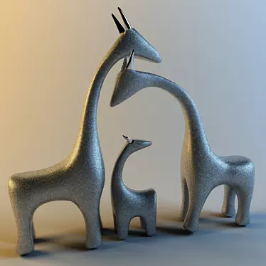 Set figurines &quot;Giraffes&quot;