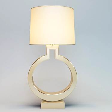 Elegant Glow: Table Lamp 3D model image 1 