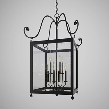 Illuminating Elegance: Troy Lighting F2338 3D model image 1 