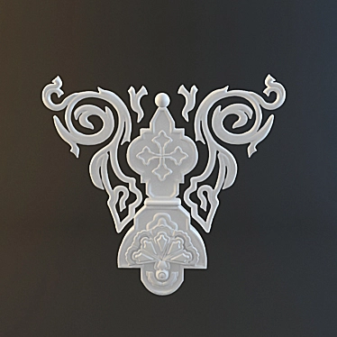 Elegant Fretwork for Exquisite Décor 3D model image 1 