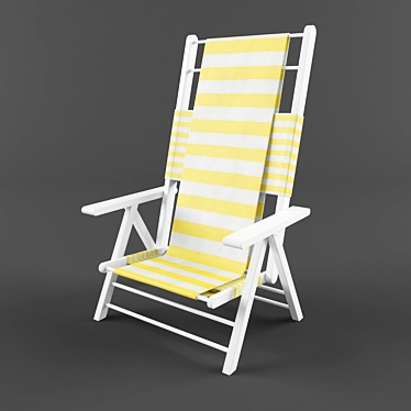 Foldable Outdoor Chair 3D model image 1 