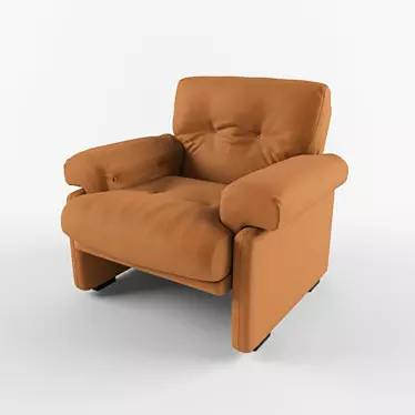 Cozy Coronado Armchair 3D model image 1 