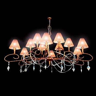 GlowUp 12-Light Lampshade Bundle 3D model image 1 