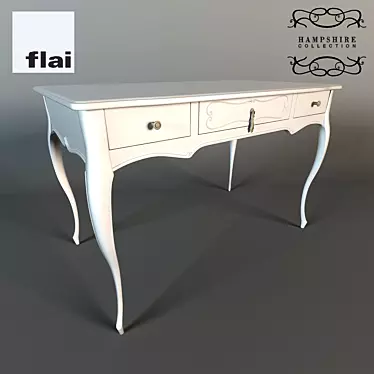 Flai Writing Desk 3D model image 1 