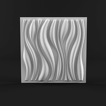 3D panel WallArt WAVES