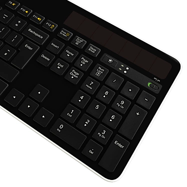 Effortless Typing with Logitech K750 3D model image 1 