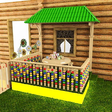 Funland: Kids' Outdoor Play Zone 3D model image 1 