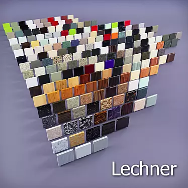 Lechner Kitchen Surfaces - High-Quality Materials 3D model image 1 