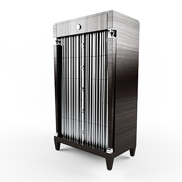 Elegant Barri Highboy 3D model image 1 