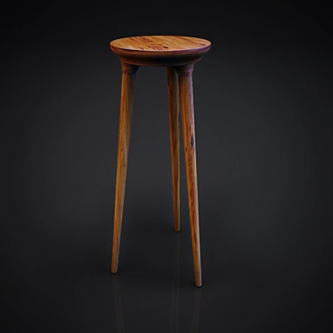 Sleek Modern Chair 3D model image 1 