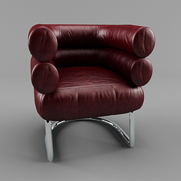 Mini Chair: Compact and Comfortable 3D model image 1 