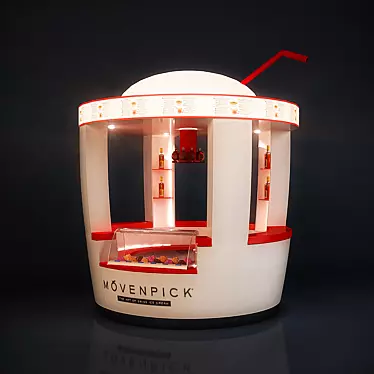 Exquisite Movenpick Ice Creams 3D model image 1 