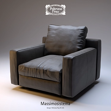 Poltrona Frau Massimosistema - Luxurious Italian Design 3D model image 1 