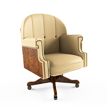 Title: ErgoFlex Office Chair 3D model image 1 