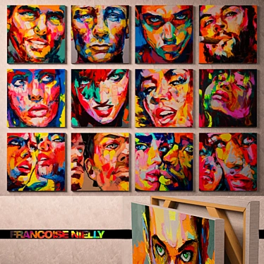 Vibrant Profi Portraits by Francoise Nielly 3D model image 1 