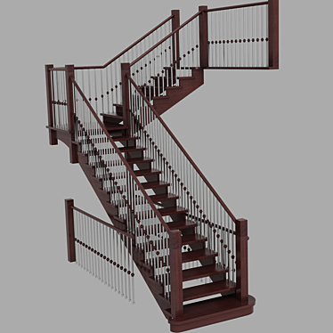 Home Stairs 3D model image 1 