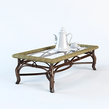 Elegant Barbaradec Coffee Table 3D model image 1 