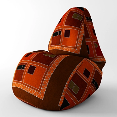 Title: Cozy Bean Bag Chair 3D model image 1 